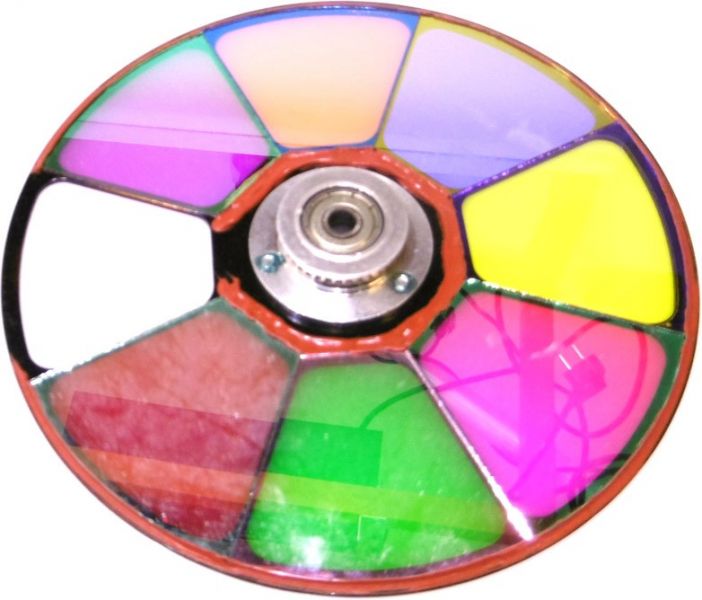Farbrad LED SL-600 Ø= 136mm (7+1 Dichros)