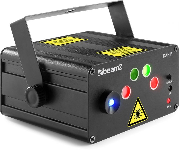 beamZ Dahib Double RG Gobo Laser System mit blauer LED