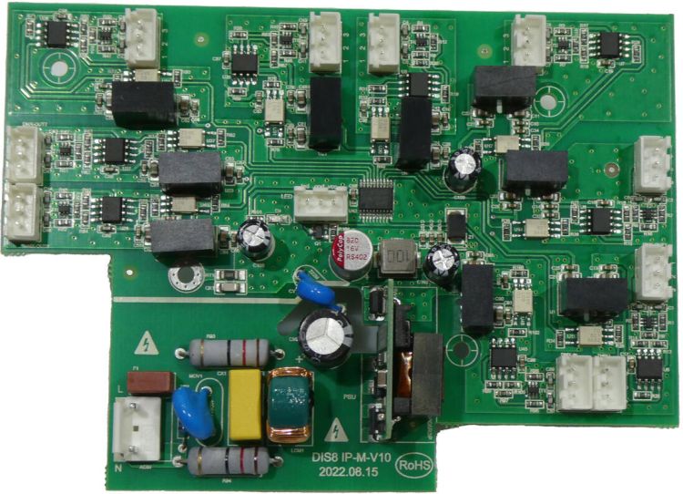 Platine (Steuerung) DMX IP Split 8 Splitter 3pol