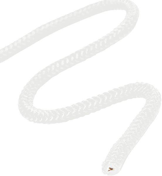Showtec Eurotrack - Cord 8mm - Weiß, 100 m auf Rolle