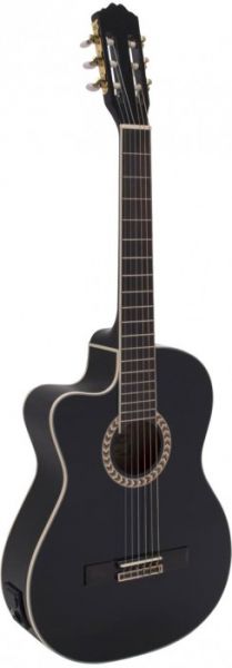 DIMAVERY CN-600L Klassikgitarre, schwarz