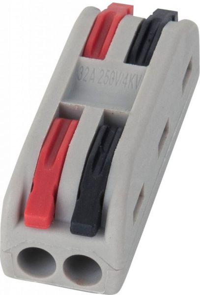 Showgear Cable Connector 2-pin Jusqu’à 16 A/250 V