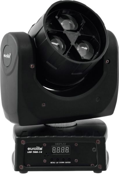 EUROLITE Set 4x LED TMH-14 Moving-Head Zoom Wash + Case