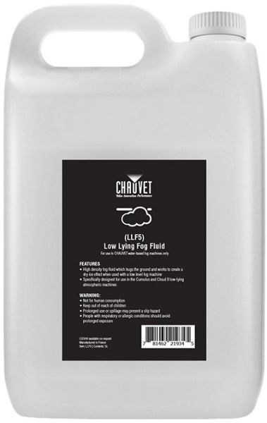 Chauvet DJ Low Lying Fog Fuid - 4x 5 l