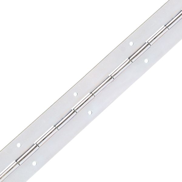 Adam Hall Hardware 26055 - Klavierband aus verzinktem Stahl, vorgebohrt, 635 mm