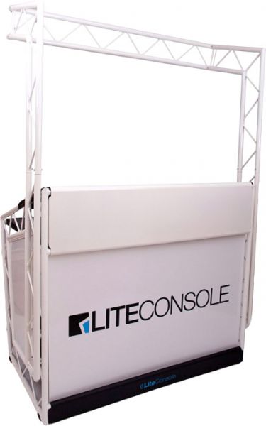Liteconsole Traverse Alu zur Montage am XPRS DJ-Pult
