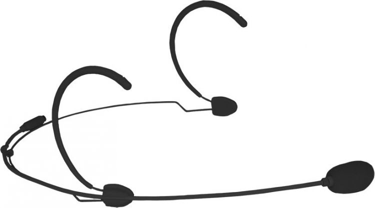 Audac CMX 826 B Headset Kondensator Mikrofon schwarz