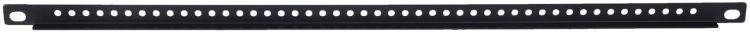 Adam Hall 19" Parts RACK U PAN 1/3 ROUND - 19" U-Rackblende 1/3HE mit runden Lüftungsöffnungen