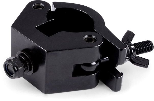 Riggatec Halbschelle - Halfcoupler breit schwarz bis 750kg MKII (48-51mm)