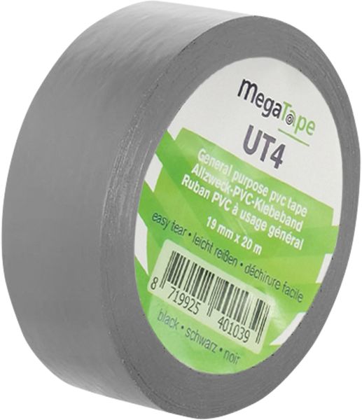 MegaTape UT4 Grau - 19 mm/20 m