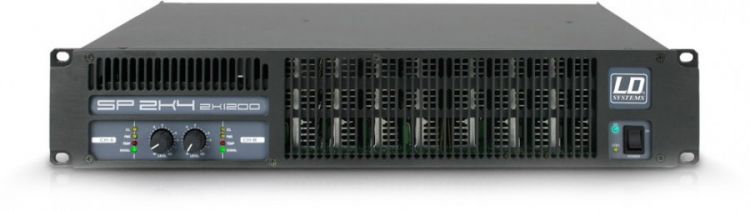 LD Systems SP 2K4 PA Endstufe 2 x 1190 W 2 Ohm