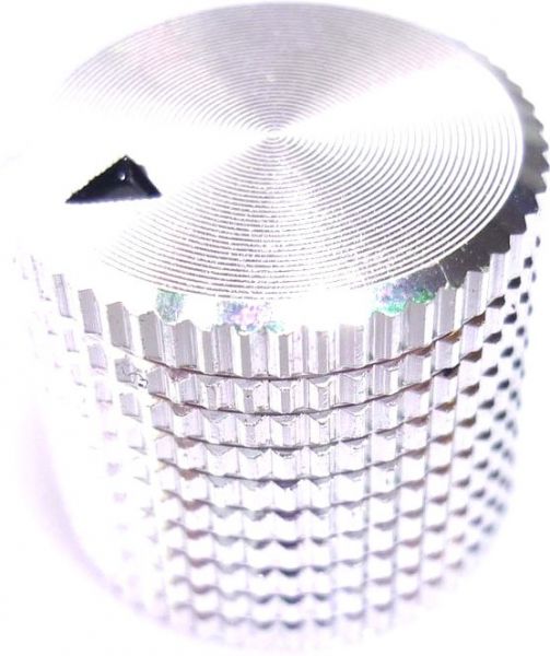 Knopf (Poti) klein TRM-202MK2 Silber