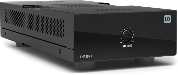 LD Systems AMP 106 T - 1-Kanal Mini Installationsendstufe 60 W @ 4 Ohm / 70V/100V