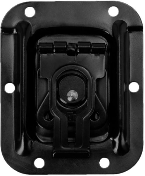Adam Hall Hardware 17343 BLK - Overlatch Butterfly-Verschluss, klein, 9 mm tief, schwarz