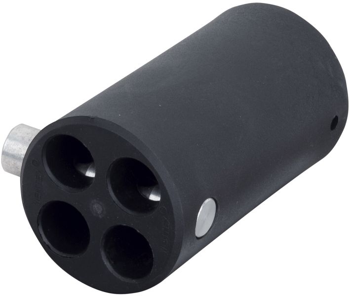 4-way connector replacement kit 35,0(dia)mm - black