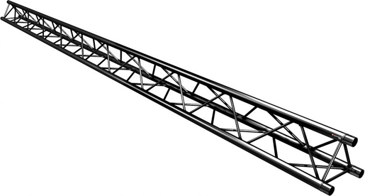 Naxpro-Truss FD 23 Strecke 400 cm RAL9005 - Schwarz - Seidenmatt