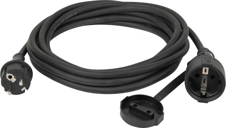 DAP-Audio H07RN-F 3G2.5 Schuko Extension Cable 3 m langes Stromverlängerungskabel