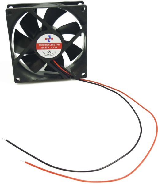Lüfter 12V/0,12A/ 80x80x25