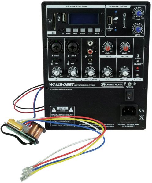 Ersatzteil Endstufenmodul WAMS-08BT MK2 (Komplett)