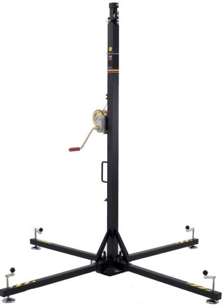 VMB - TE-06B Kurbelstativ Max. 125kg, Höhe 500cm Teleskoplift