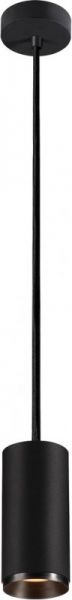 SLV NUMINOS® PD DALI M, Indoor, luminaria de suspensión led negro/negro 2700 K 24°