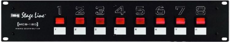 IMG Stageline MCS-180 Steckdosenleiste -B-Stock-