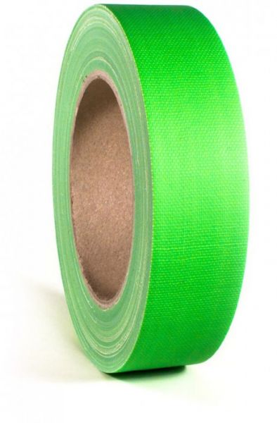 Adam Hall Accessories 58065 NGRN Gaffer Klebeband Neongrün 38mm x 25m