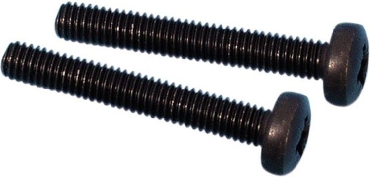 Adam Hall 19" Parts 5414 BLK Kreuzschlitzschraube M6 x 40 schwarz