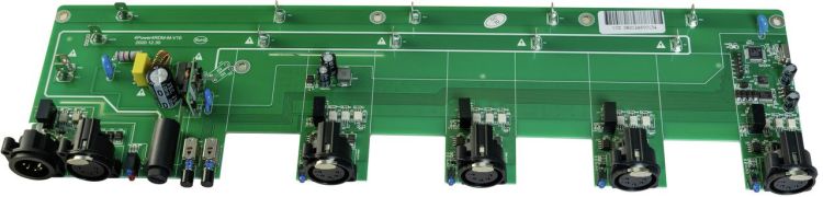 Ersatzteil Platine (Steuerung) DMX Power Splitter 4x4 5-pol XLR (ST-PBD-4R 5P MPCB)