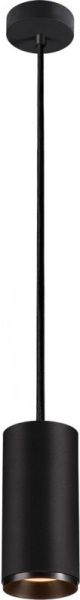 SLV NUMINOS® PD DALI L, Indoor, luminaria de suspensión led negro/negro 2700 K 24°