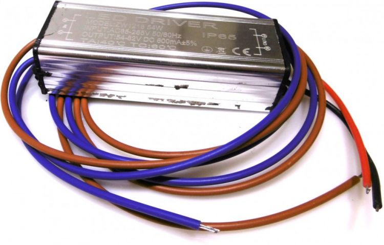 Platine (Netzteil) 54-82V/0,6A LED Party UV Bar-18 (ZW1218 54W)