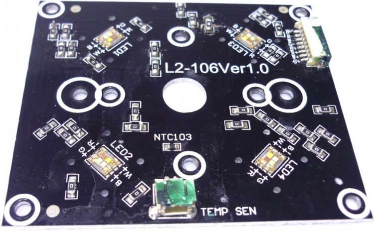 Platine (LED) Z-PAR RGBW 4x10W (L2-106Ver1.0)