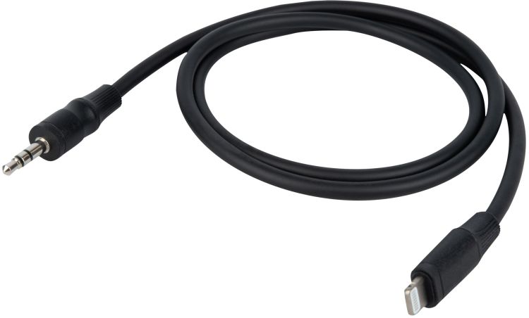 DAP-Audio FL103 - Lightning auf Stereo-Miniklinke 1,5 m
