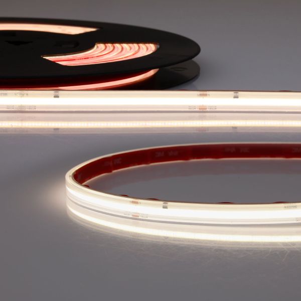 ISOLED LED Flexband 230V COB, 14W/m, 20m Rolle, 4000K, CRI90, IP67, male-Stecker einseitig
