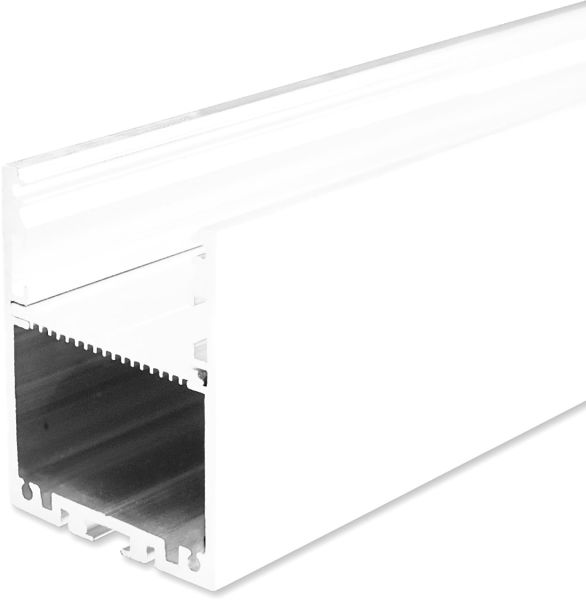 ISOLED LED Aufbauprofil LAMP30 Aluminium weiß RAL 9003 200cm