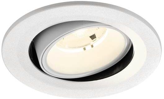 SLV NUMINOS® MOVE S, Deckeneinbauleuchte, 4000 K, 20°, IP20, rund, weiß