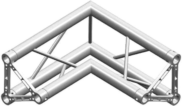 LITEC TX25 2-Weg 90° Ecke, spitze innen