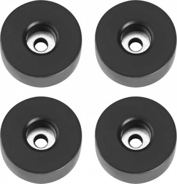 Adam Hall Hardware 4907 M4 AH 4er Set Gummifuß 38 x 15 mm im Beutel