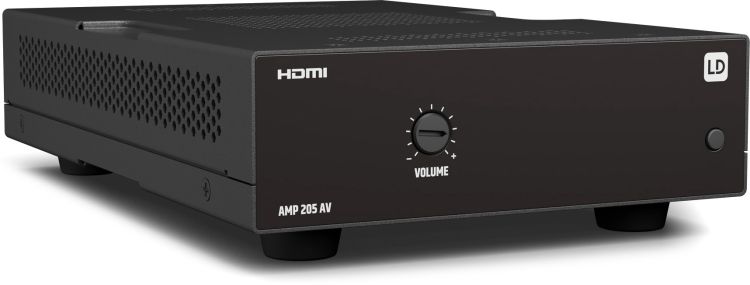 LD Systems AMP 205 AV - HDMI Audio De-Embedder & Verstärker 2x50W @ 4 Ohm