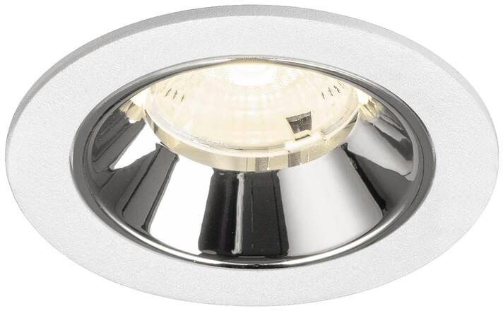 SLV NUMINOS® S, Deckeneinbauleuchte weiß/chrom 4000 K 55°