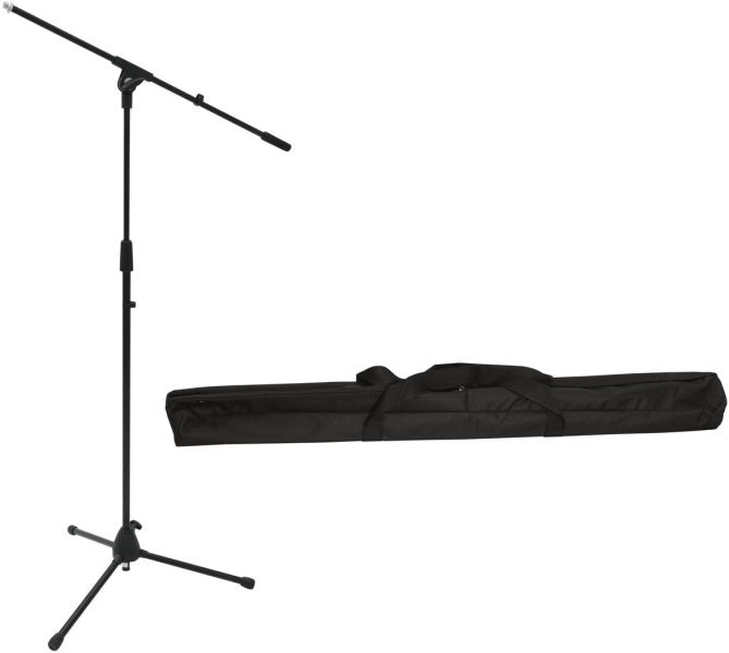 OMNITRONIC Set Mikrofonstativ MS-2 mit Galgen sw + Tasche