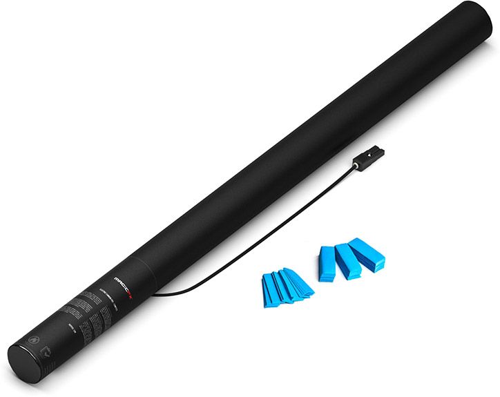 Magic FX Elektrische Konfettikanone PRO 80cm - Hellblau