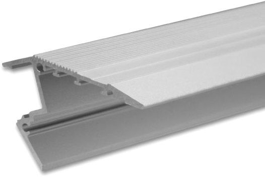 ISOLED LED Treppenprofil STAIRS13, eloxiert 200cm