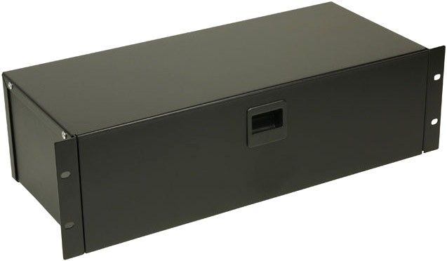 Adam Hall 19" Parts 87303 Rackbox mit Schnappverschluss 3 HE