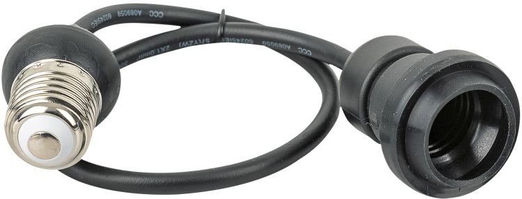 Showtec E27 Verlängerungskabel - 50cm