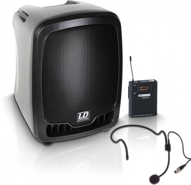 LD Systems Roadboy 65 HS Mobiler PA Lautsprecher mit Headset