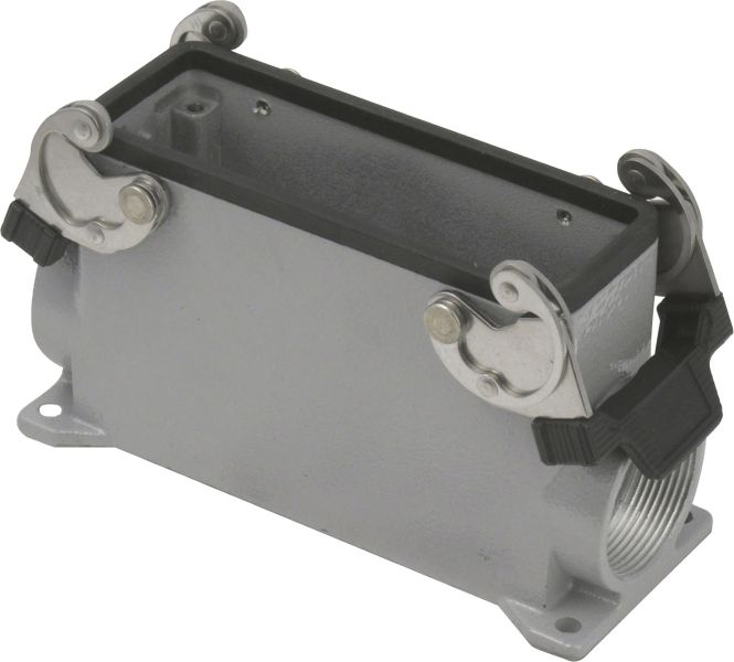 Chassis Closed Bottom with Clips PG29 Grey, 24/108 Pole