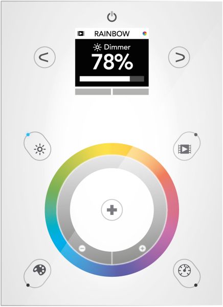 Cameo CONTROL PAD - Stick Edition white - Mehrzonen-DMX-Wandcontroller