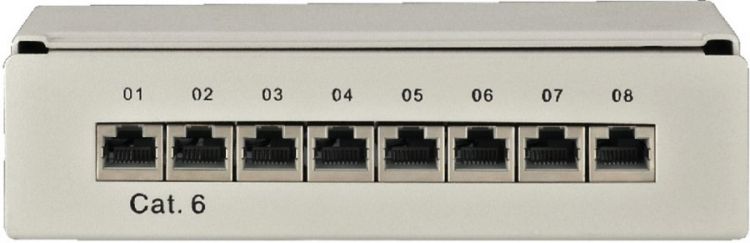 MONACOR PATCH-8 Patch Panel