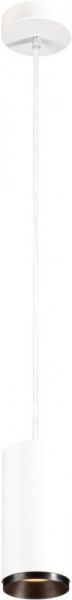 SLV NUMINOS® PD PHASE M, Indoor LED pendant light white/black 2700K 24°